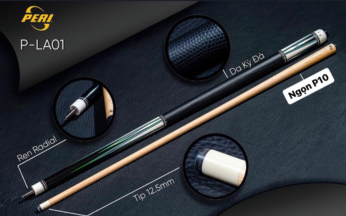PERI P-LA01 - Chuyên gậy Bida chính hãng giá tốt