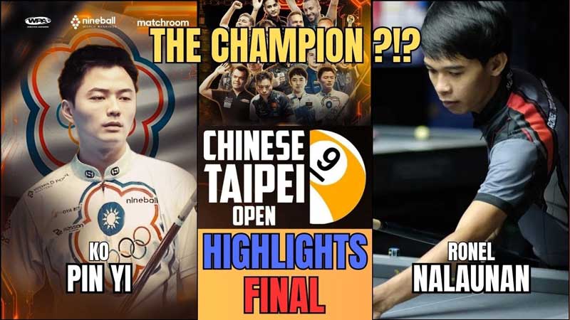 Highlight Chung Kết Chinese Taipei Open 2026