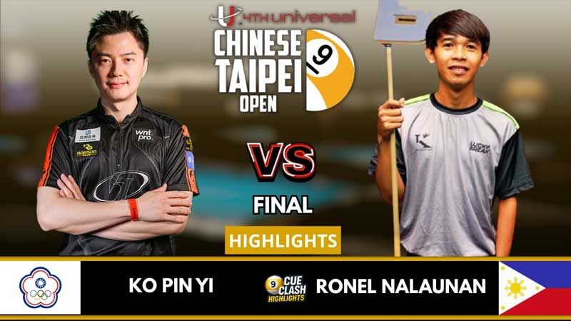 Highlight Chung Kết Chinese Taipei Open 2026
