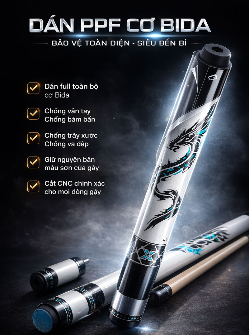 Dán Cơ Bida Ppf Giá Bao Nhiêu