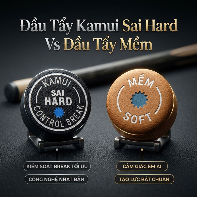 Đầu Tẩy Kamui Sai Hard Vs Đầu Tẩy Mềm