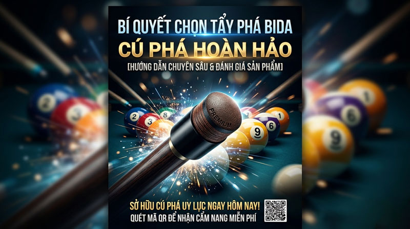 Kinh Nghiệm Chọn Tẩy Phá Bida Cho Cú Phá