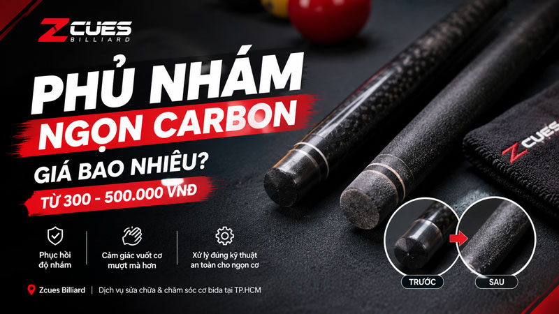 Phủ Nhám Ngọn Carbon Giá Bao Nhiêu