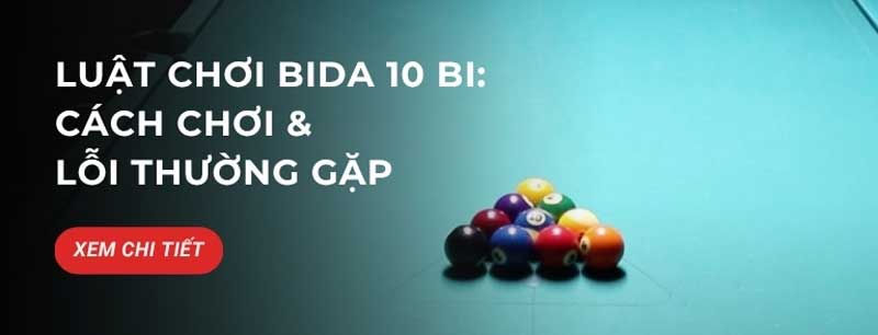 Luật Bida 10 Bi