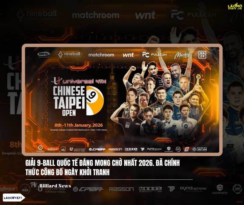 Review Các Trận Đấu Nổi Bật Chinese Taipei Open 2026