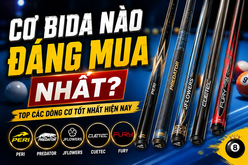 Cơ Bida Nào Đáng Mua Nhất