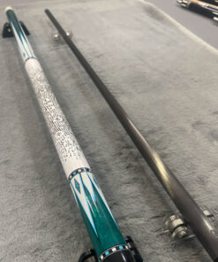 Chuôi Custom Xanh + Ngọn Rhino Carbon